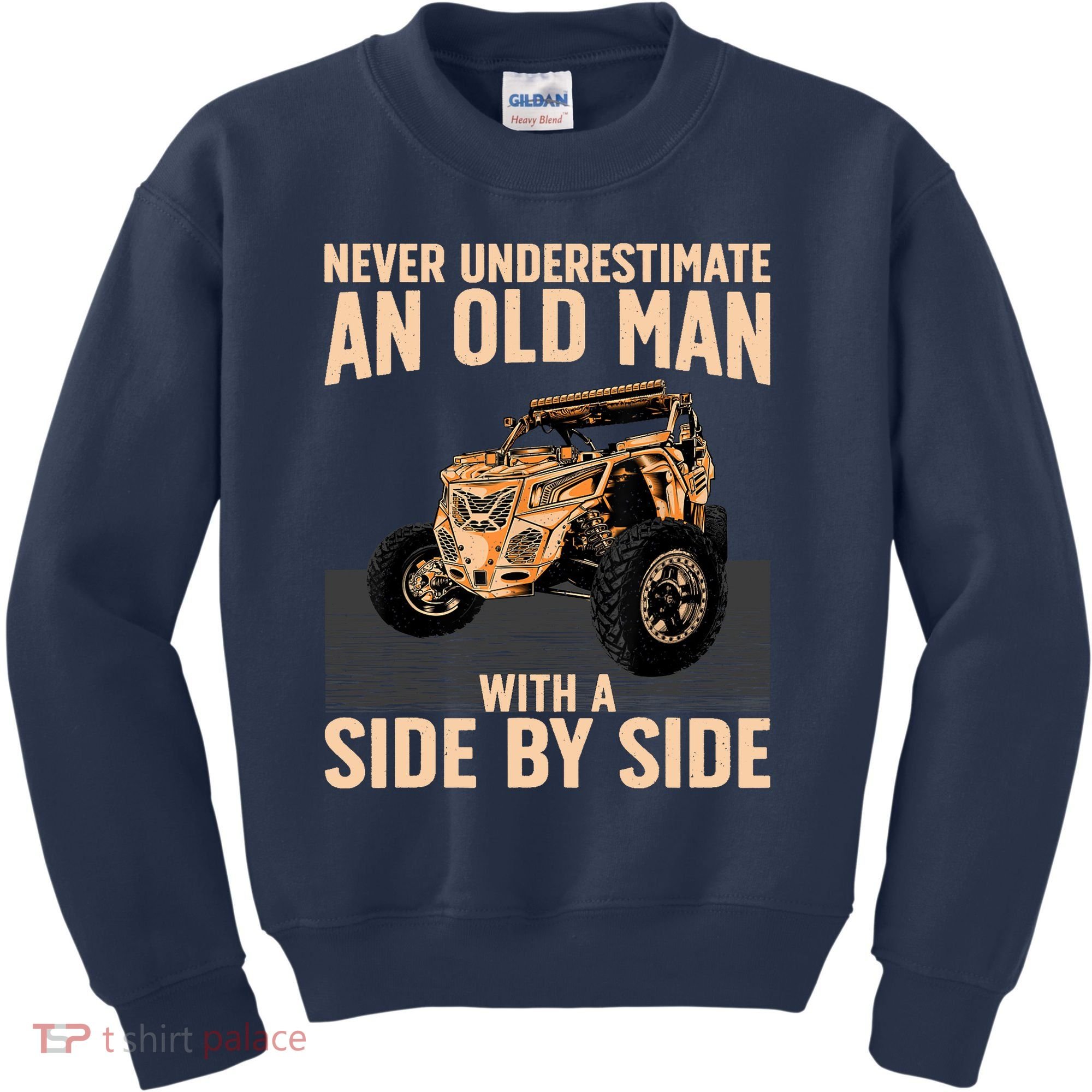 Cool SXS For Grandpa Dad Offroad UTV ATV SideBySide Kids Sweatshirt