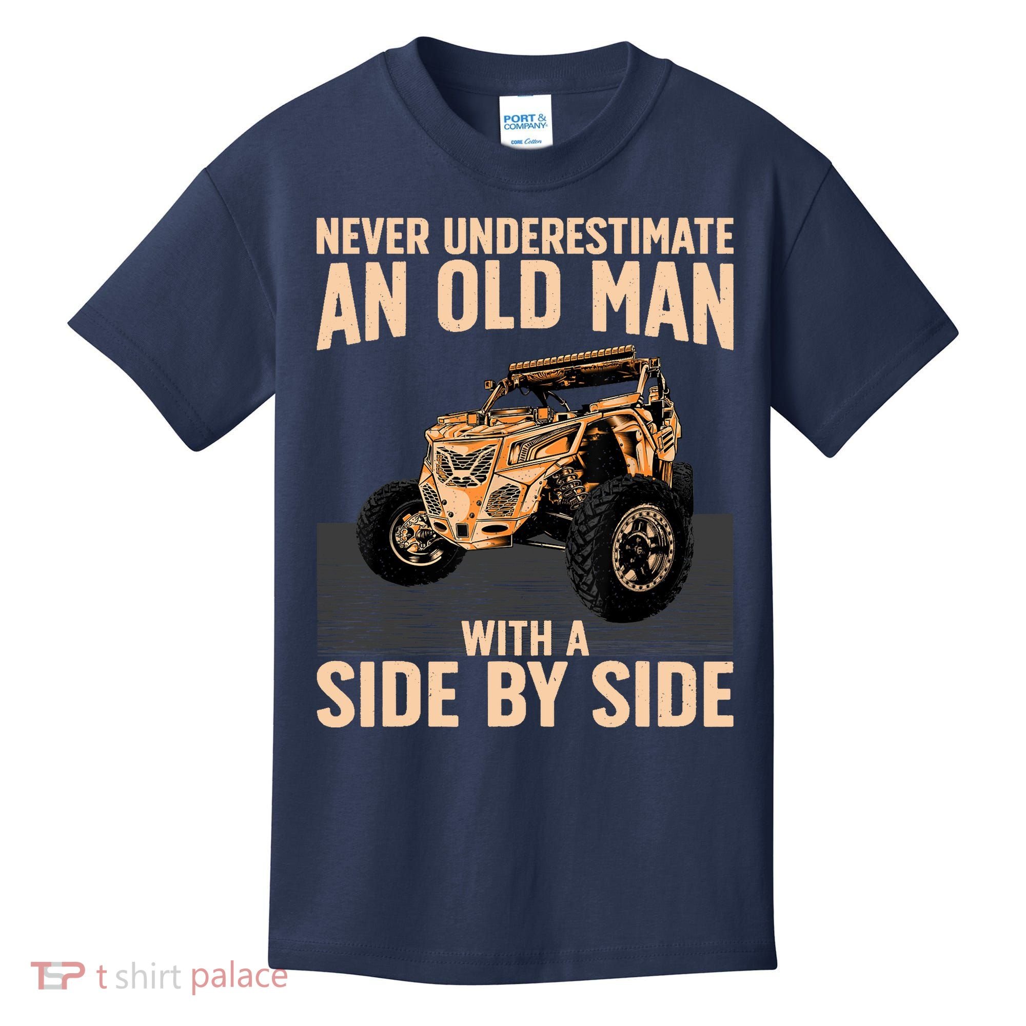 Cool SXS For Grandpa Dad Offroad UTV ATV SideBySide Kids T-Shirt