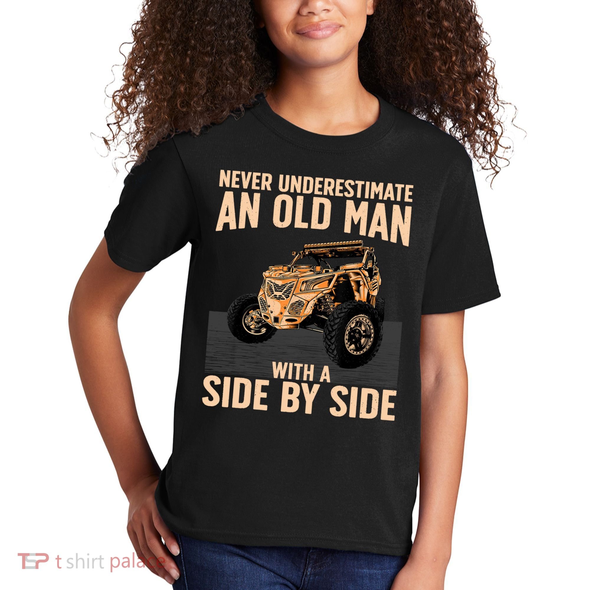 Cool SXS For Grandpa Dad Offroad UTV ATV SideBySide Kids T-Shirt