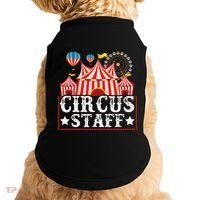 Circus Staff Funny Circus Themed Birthday Party Doggie Tank thumb 0