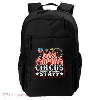 Circus Staff Funny Circus Themed Birthday Party Backpack thumb 0