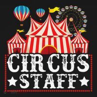 Circus Staff Funny Circus Themed Birthday Party Ornament thumb 1