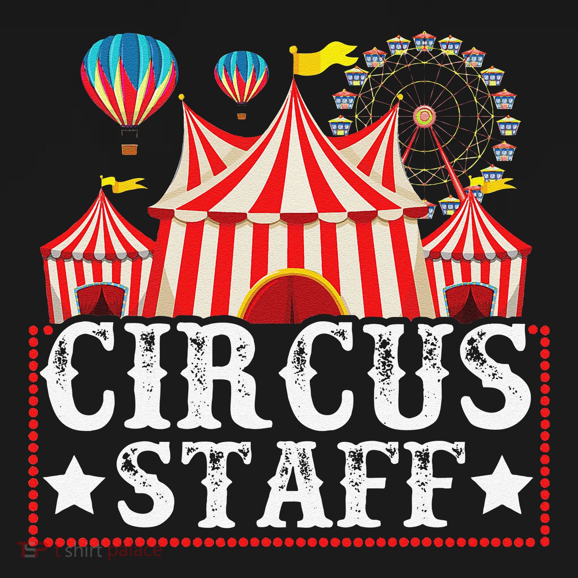 Circus Staff Funny Circus Themed Birthday Party Ornament