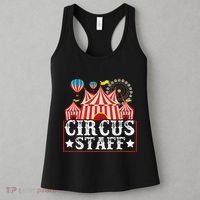 Circus Staff Funny Circus Themed Birthday Party Women's Tank Top thumb 3