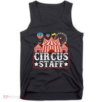 Circus Staff Funny Circus Themed Birthday Party Tank Top thumb 0