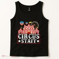 Circus Staff Funny Circus Themed Birthday Party Tank Top thumb 2