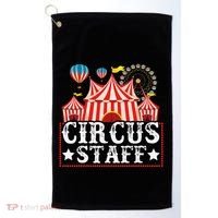 Circus Staff Funny Circus Themed Birthday Party Golf Towel thumb 0