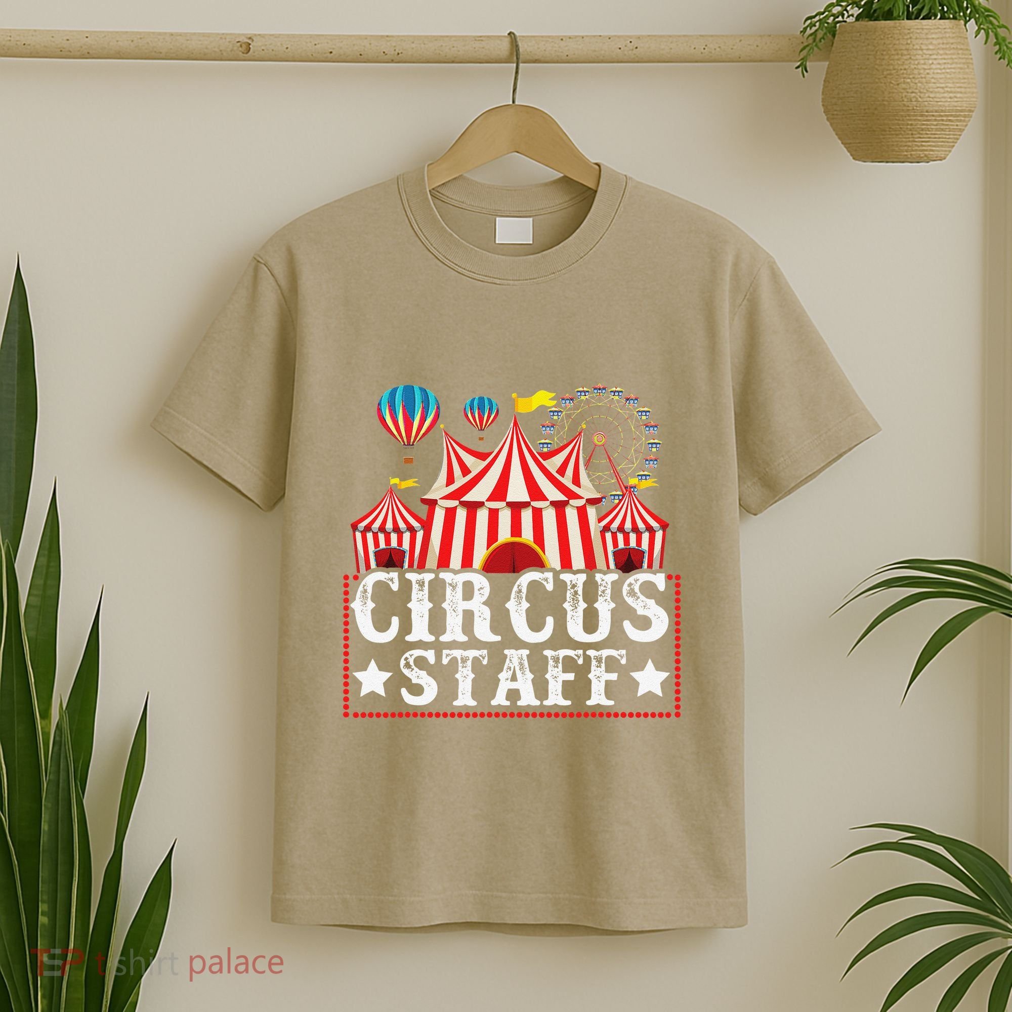 Circus Staff Funny Circus Themed Birthday Party T-Shirt