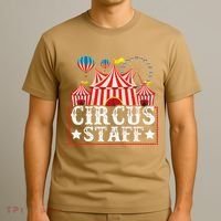 Circus Staff Funny Circus Themed Birthday Party T-Shirt thumb 3
