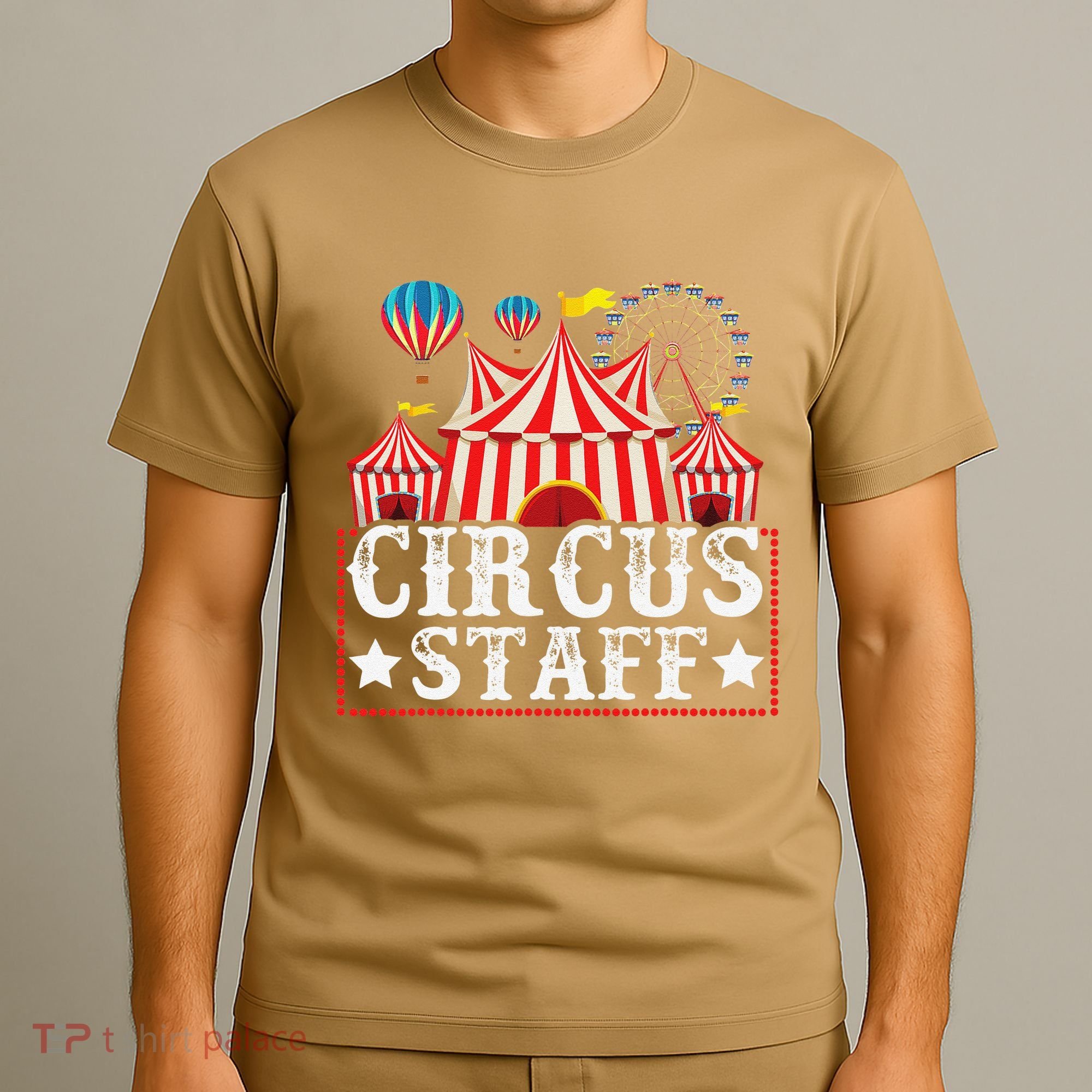 Circus Staff Funny Circus Themed Birthday Party T-Shirt