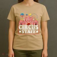 Circus Staff Funny Circus Themed Birthday Party T-Shirt thumb 4