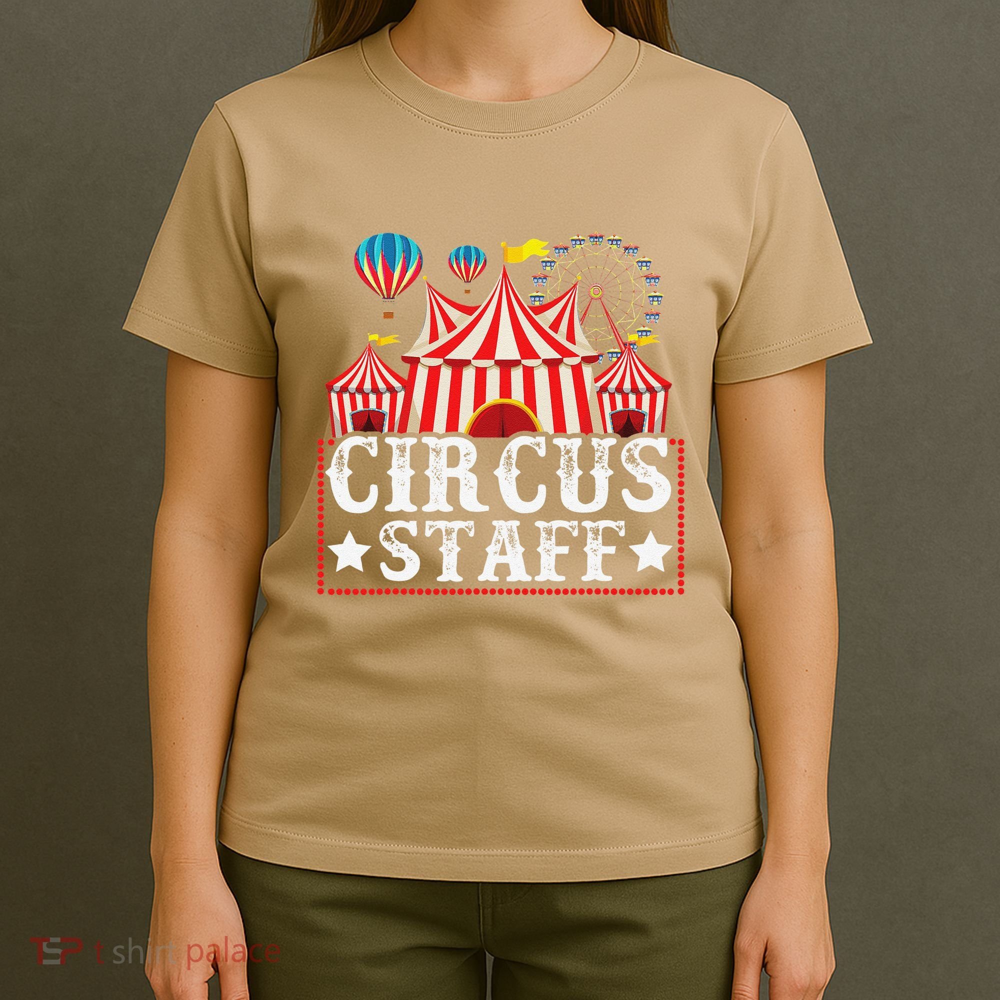 Circus Staff Funny Circus Themed Birthday Party T-Shirt