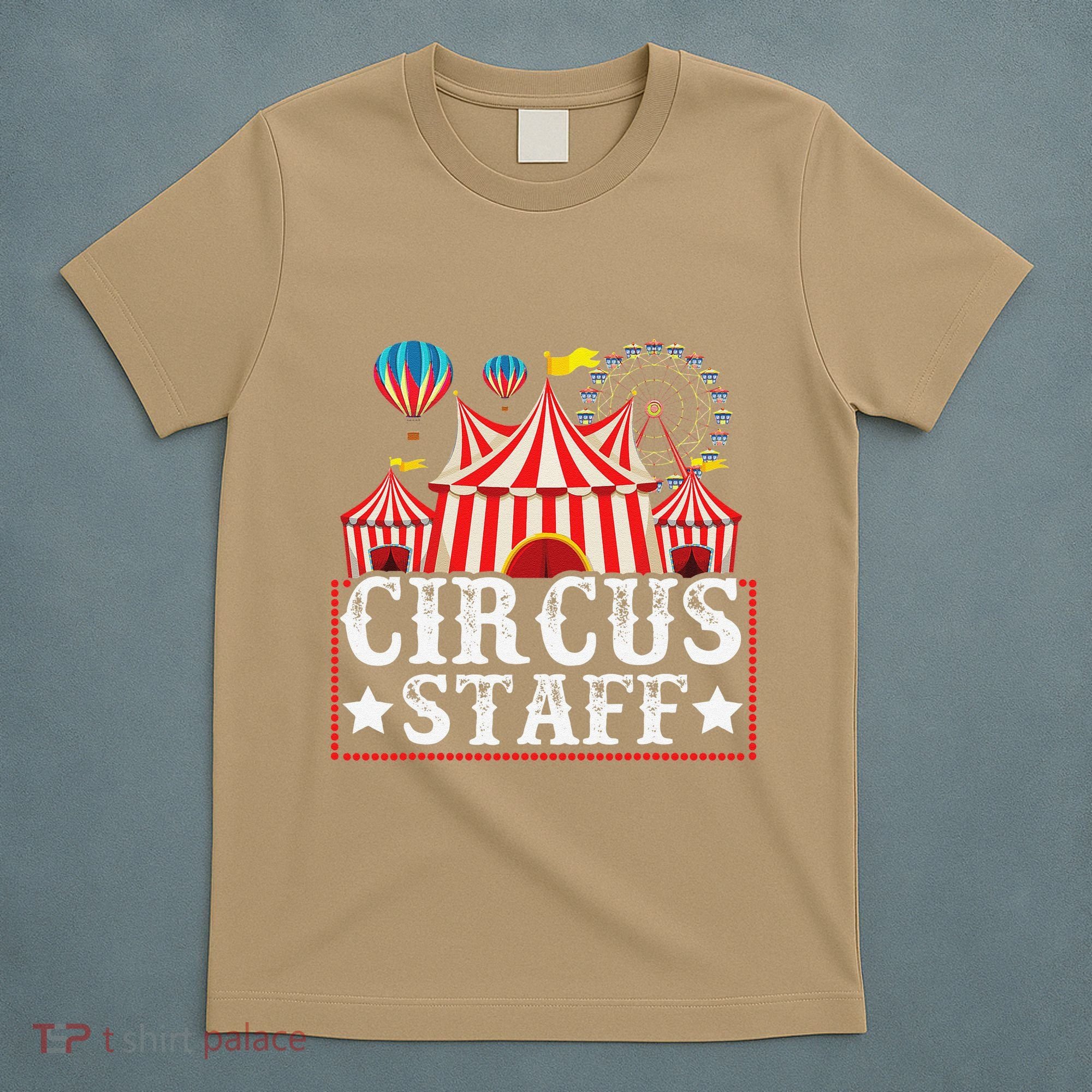 Circus Staff Funny Circus Themed Birthday Party T-Shirt