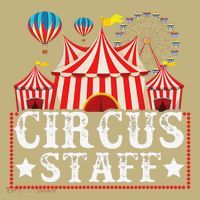 Circus Staff Funny Circus Themed Birthday Party Mousepad thumb 1