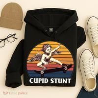 Cupid Stunt Funny Sarcastic Offensive Humor Embarrassing Hoodie thumb 4