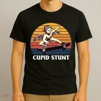 Cupid Stunt Funny Sarcastic Offensive Humor Embarrassing T-Shirt thumb 3