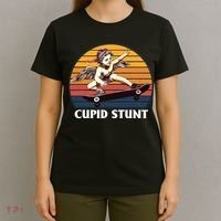 Cupid Stunt Funny Sarcastic Offensive Humor Embarrassing T-Shirt thumb 4