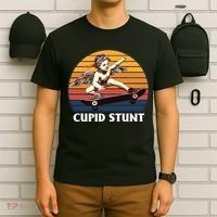 Cupid Stunt Funny Sarcastic Offensive Humor Embarrassing T-Shirt thumb 6