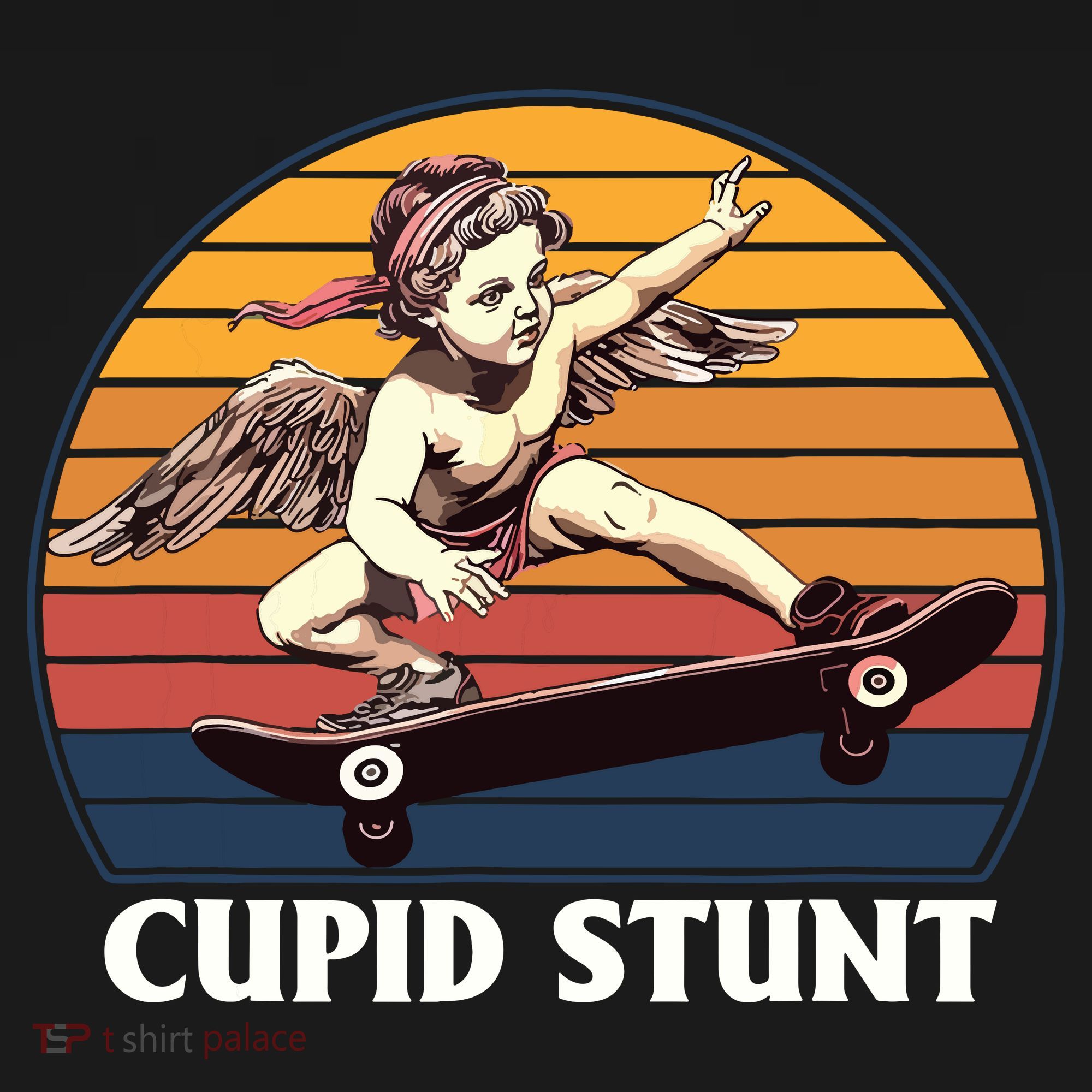 Cupid Stunt Funny Sarcastic Offensive Humor Embarrassing Polo