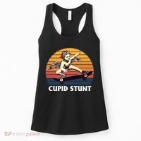 Cupid Stunt Funny Sarcastic Offensive Humor Embarrassing Women's Tank Top thumb 0