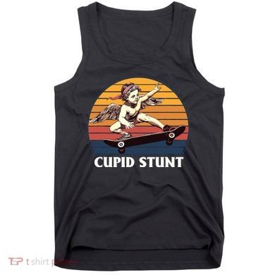 Cupid Stunt Funny Sarcastic Offensive Humor Embarrassing Tank Top