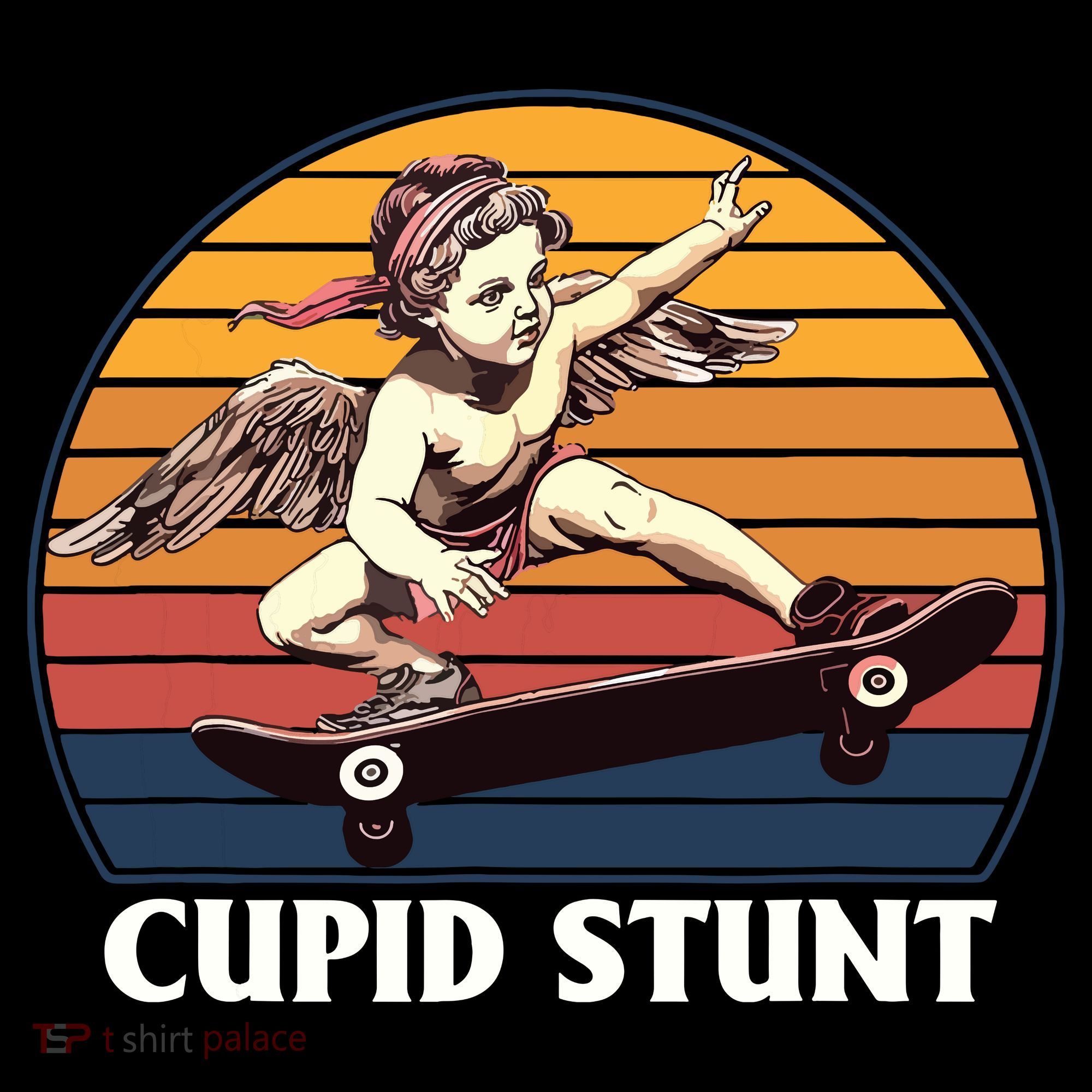 Cupid Stunt Funny Sarcastic Offensive Humor Embarrassing Kids Sweatshirt