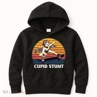 Cupid Stunt Funny Sarcastic Offensive Humor Embarrassing Kids Hoodie thumb 0