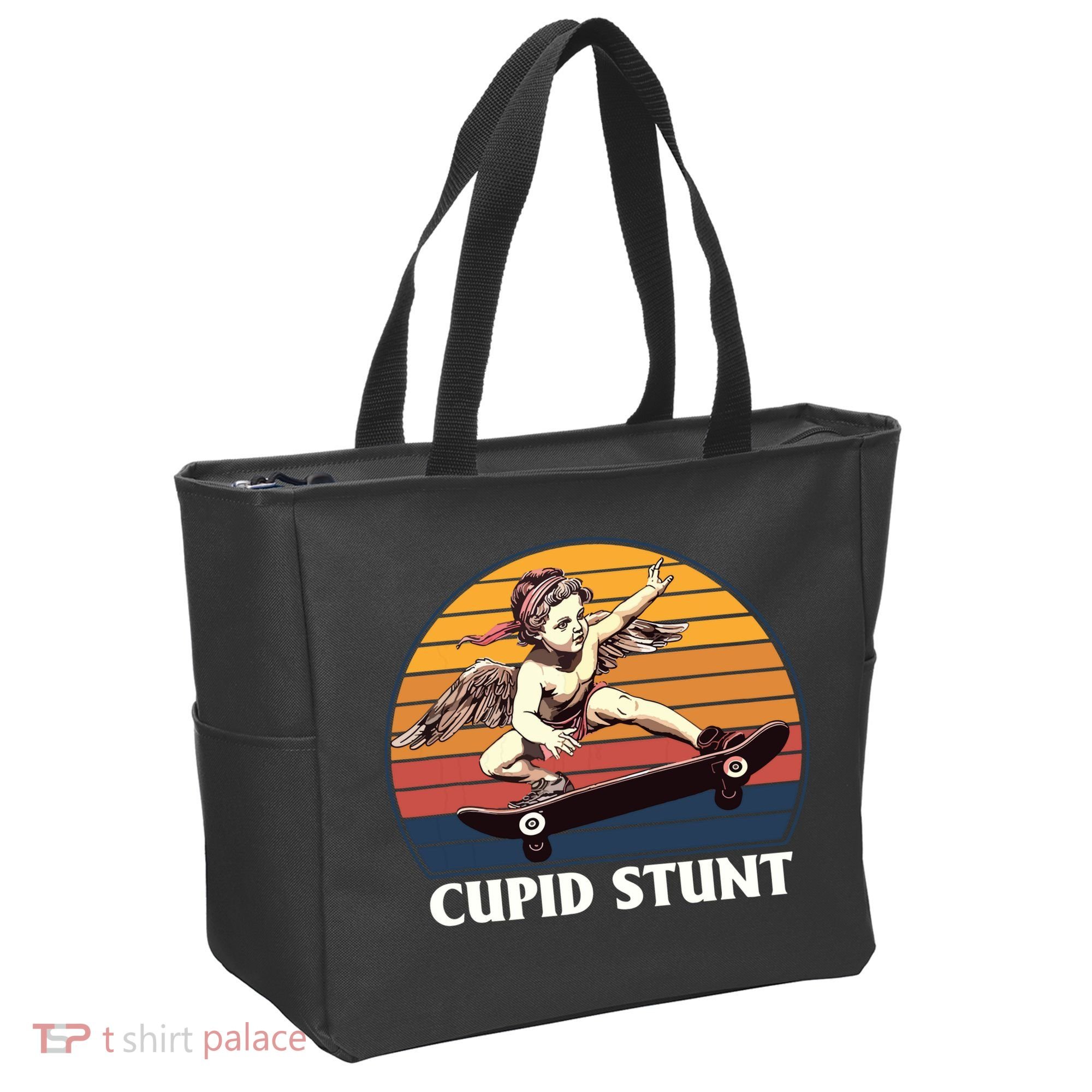 Cupid Stunt Funny Sarcastic Offensive Humor Embarrassing Tote Bag