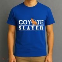 Coyote Slayer Funny Hunting Gift For Coyote Hunters Gift T-Shirt thumb 3