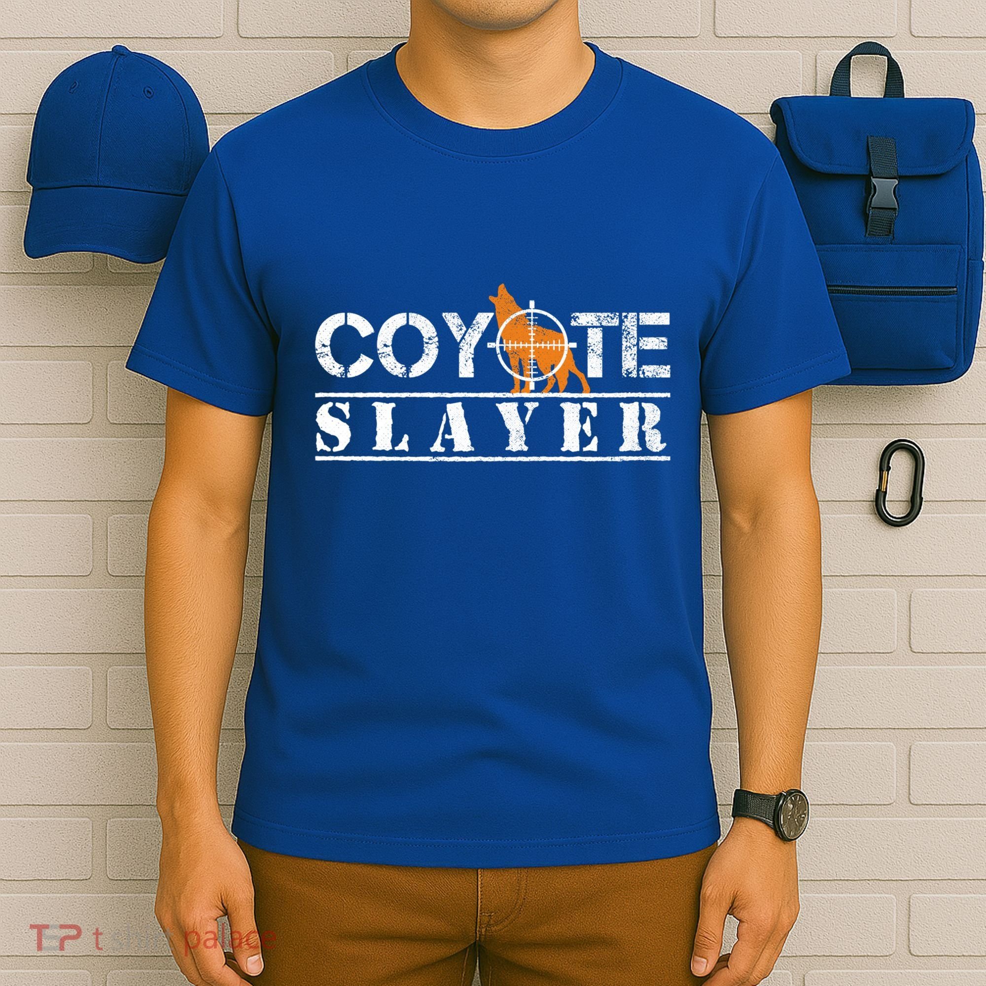 Coyote Slayer Funny Hunting Gift For Coyote Hunters Gift T-Shirt