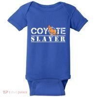 Coyote Slayer Funny Hunting Gift For Coyote Hunters Gift Baby Bodysuit thumb 0