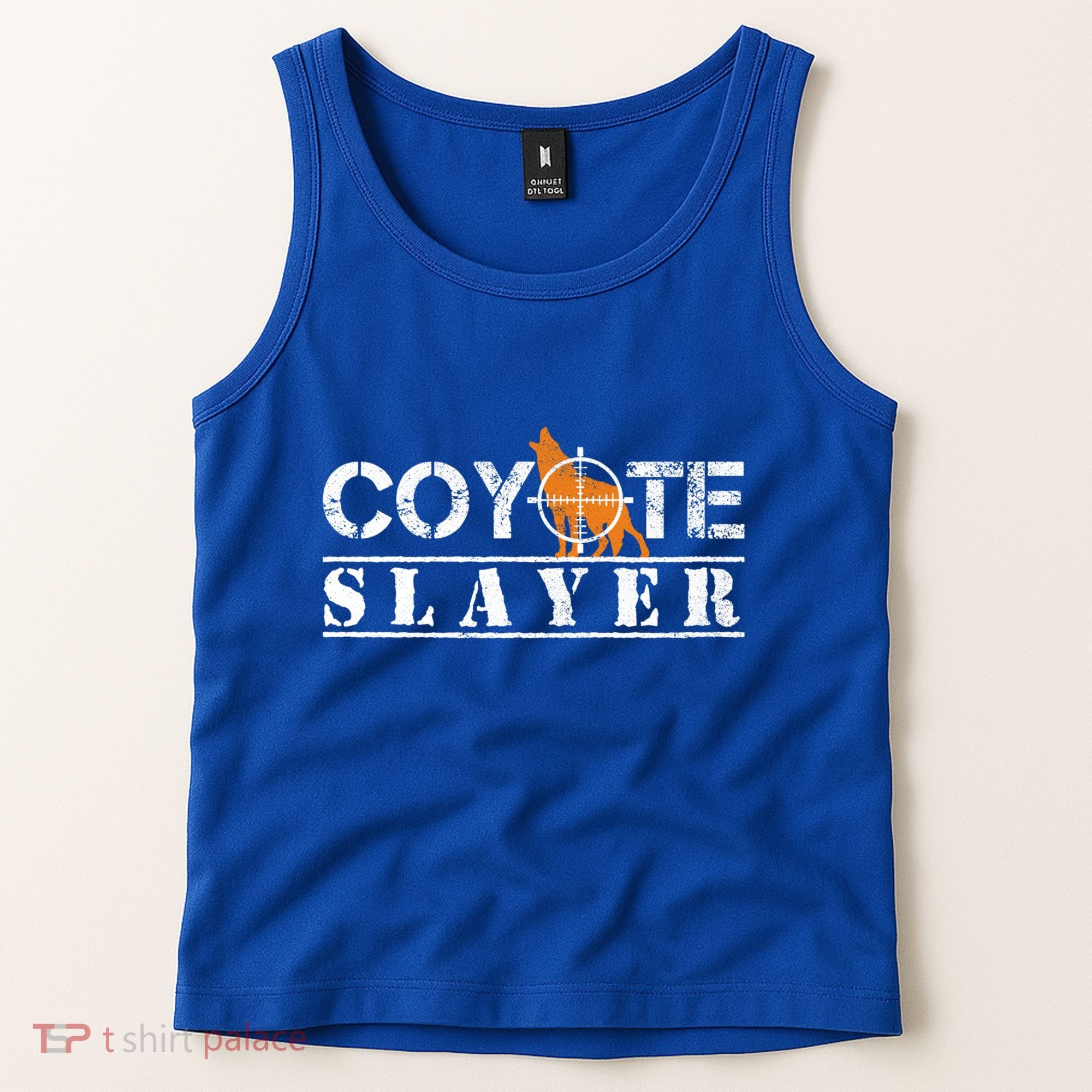 Coyote Slayer Funny Hunting Gift For Coyote Hunters Gift Tank Top