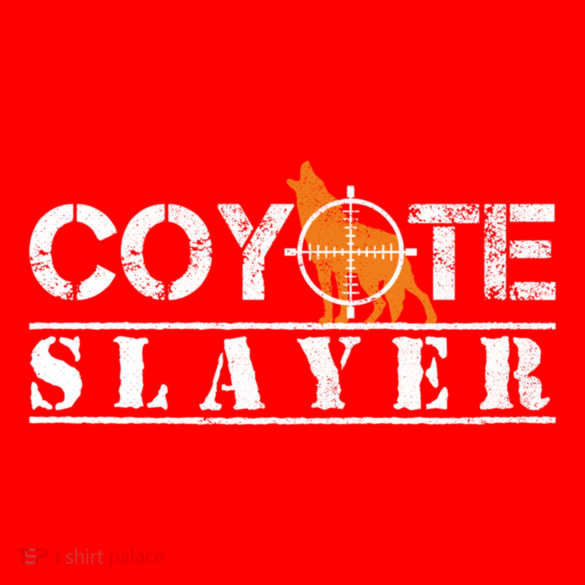 Coyote Slayer Funny Hunting Gift For Coyote Hunters Gift Santa Hat