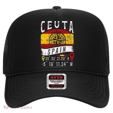Ceuta Spain Flag Gps Coordinates Of Ceuta Hat