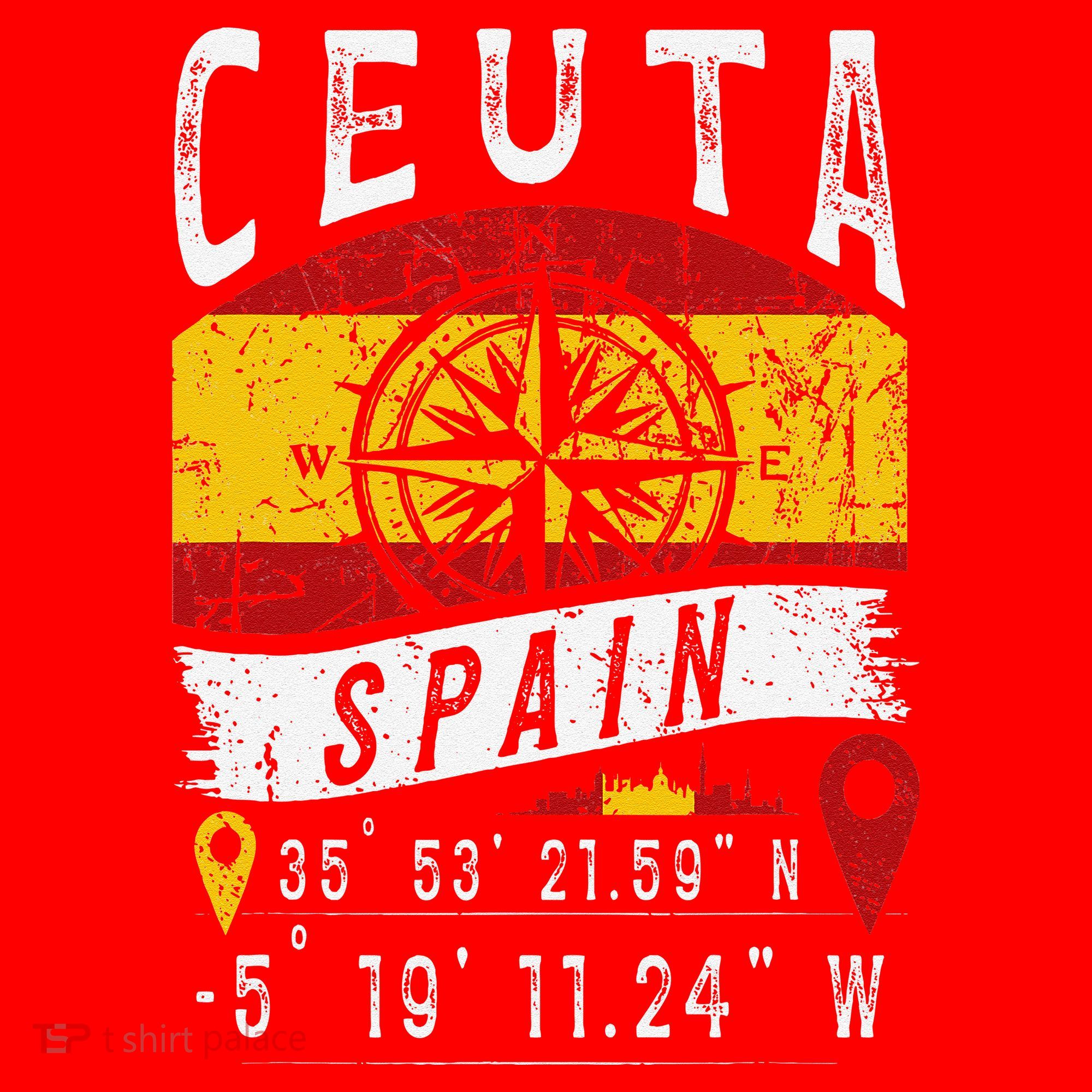 Ceuta Spain Flag Gps Coordinates Of Ceuta Santa Hat