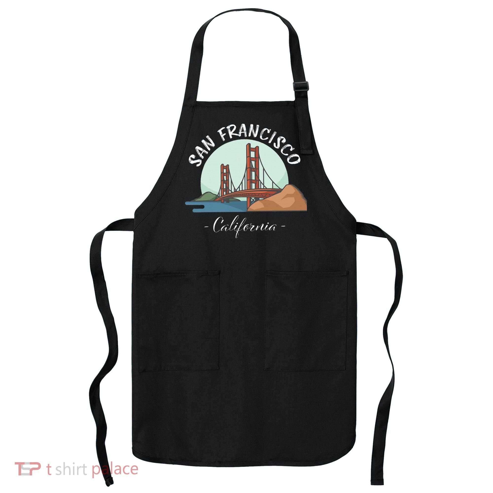California San Francisco Gift Golden Gate Bridge Souvenir Apron