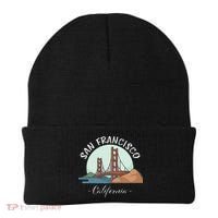 California San Francisco Gift Golden Gate Bridge Souvenir Beanie thumb 0