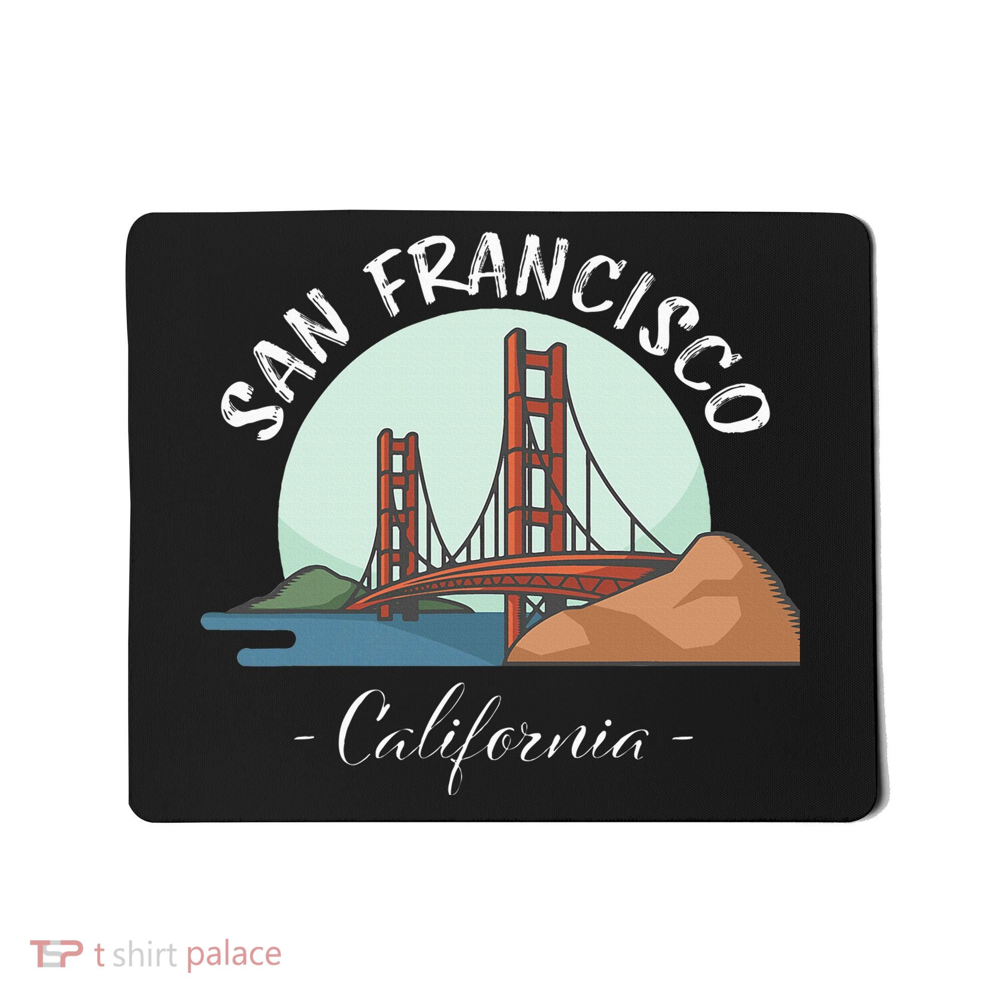 California San Francisco Gift Golden Gate Bridge Souvenir Mousepad