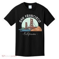 California San Francisco Gift Golden Gate Bridge Souvenir Kids T-Shirt thumb 0