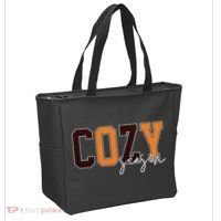 Cozy Season Fall Lover Tote Bag thumb 2