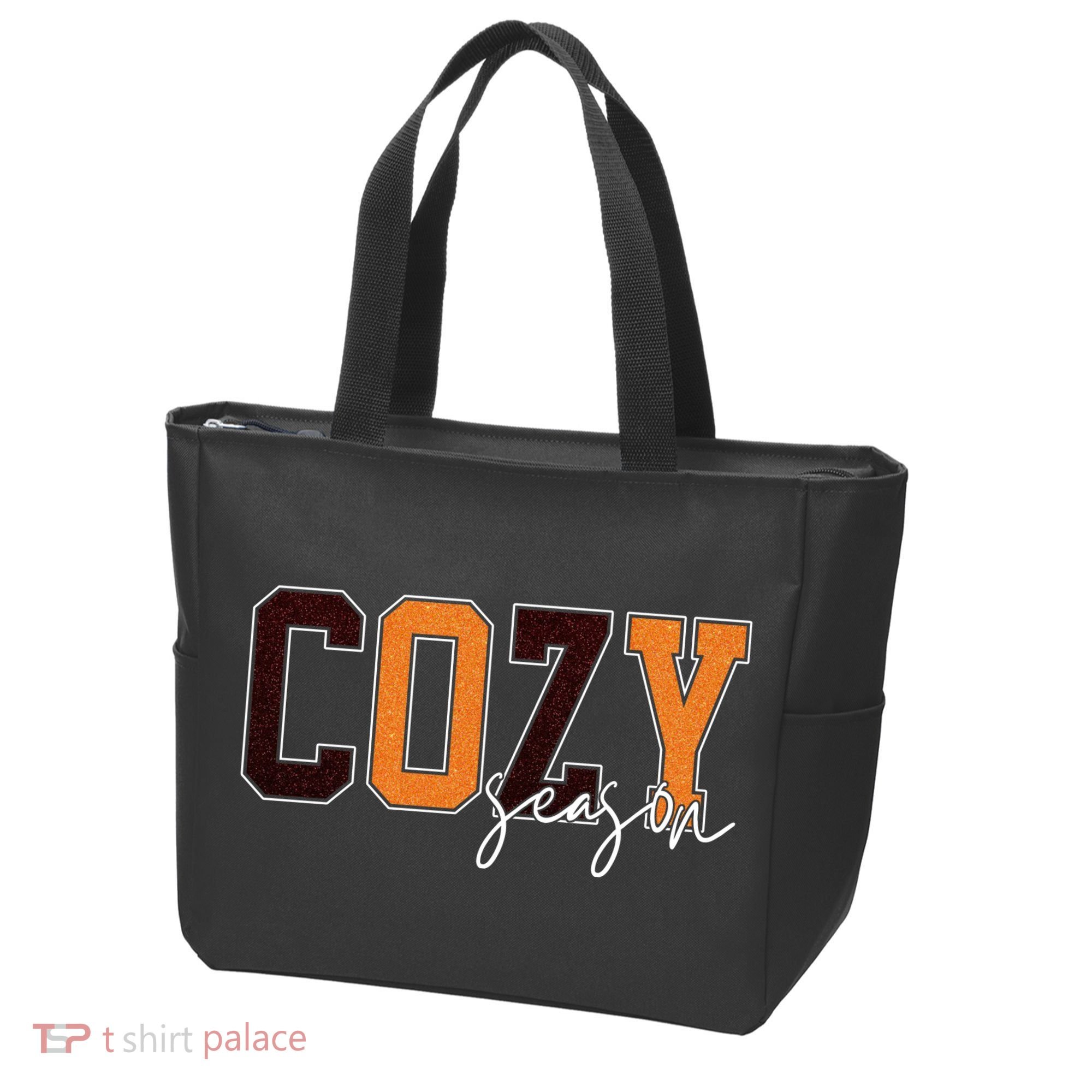 Cozy Season Fall Lover Tote Bag