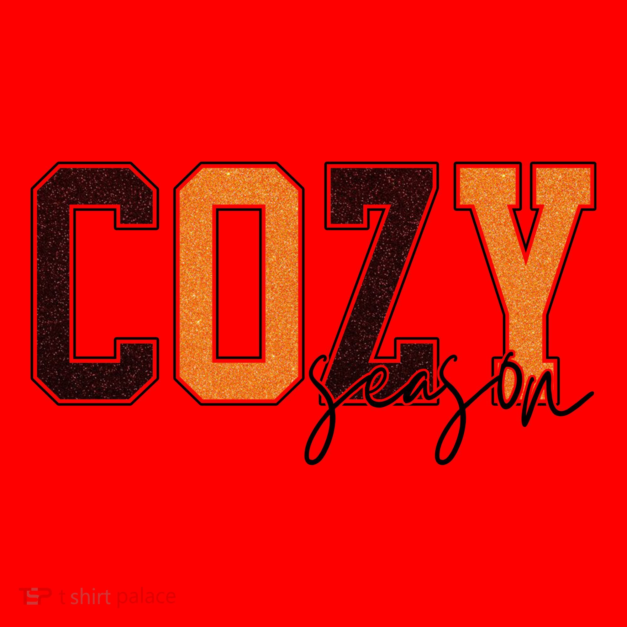 Cozy Season Fall Lover Santa Hat