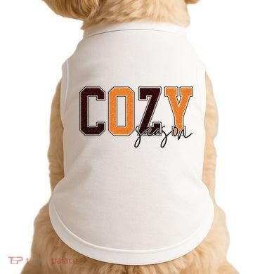Cozy Season Fall Lover Doggie Tank