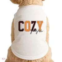 Cozy Season Fall Lover Doggie Tank thumb 0