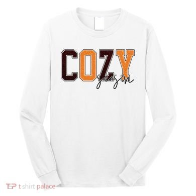 Cozy Season Fall Lover Long Sleeve Shirt