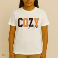Cozy Season Fall Lover T-Shirt thumb 4