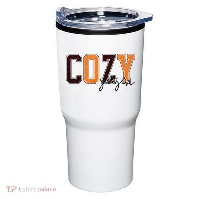 Cozy Season Fall Lover Tumbler