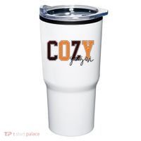 Cozy Season Fall Lover Tumbler thumb 0