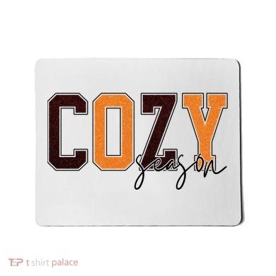 Cozy Season Fall Lover Mousepad