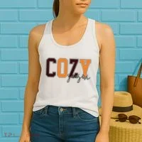 Cozy Season Fall Lover Women's Tank Top thumb 2